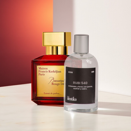 Rubi 540 – (Inspirado en Baccarat rouge 540 by Maison Francis Kurkdjian) U01