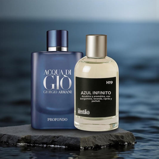 Azul Infinito – (Inspirado en Aqua Di Gio Profondo by Armani) H19