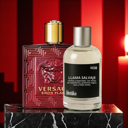 Llama Salvaje – (Inspirado en Eros Flame by Versace) H28