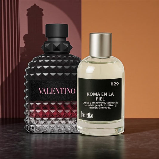 Roma en la Piel – (Inspirado en Born in Roma by Valentino) H29