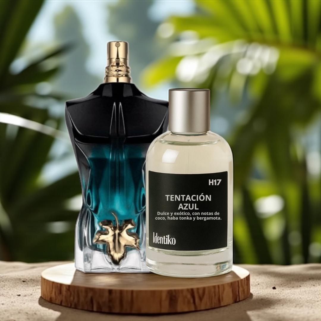 Tentación Azul – (Inspirado en Le Beau Homme by Jean Paul Gaultier) H17