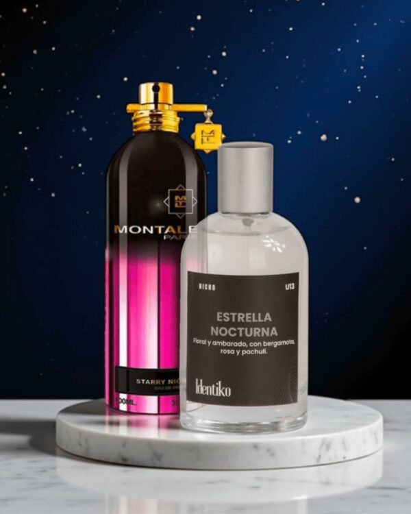 Estrella nocturna – (Inspirado en Starry night by Montale) U13