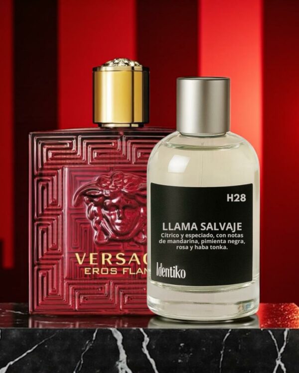Llama Salvaje – (Inspirado en Eros Flame by Versace) H28